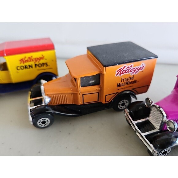 Lot Of 4 Matchbox International Collectible Kellogg’s Cereal Trucks Corn Flakes - Picture 5 of 11